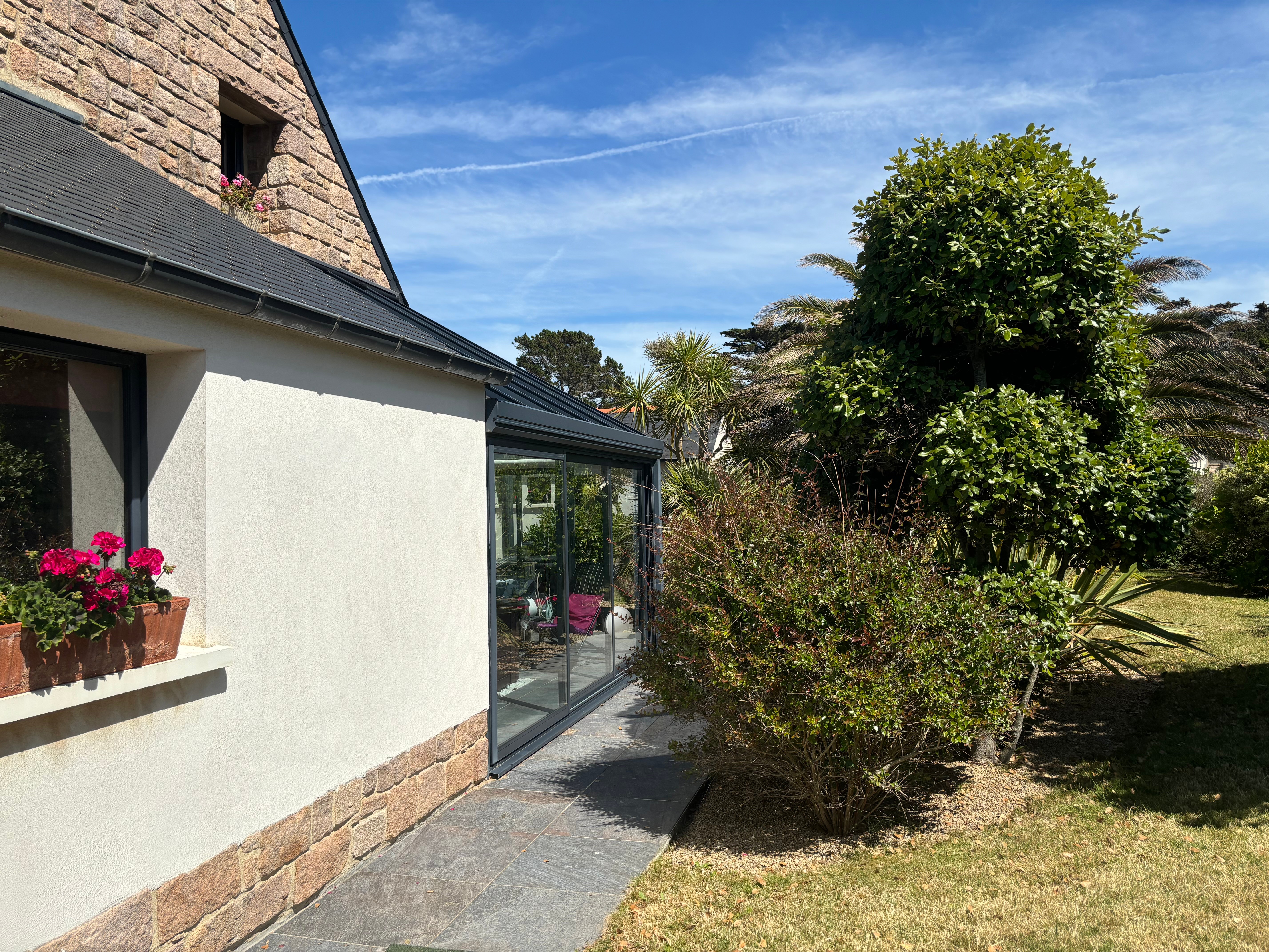 Vue sur jardin