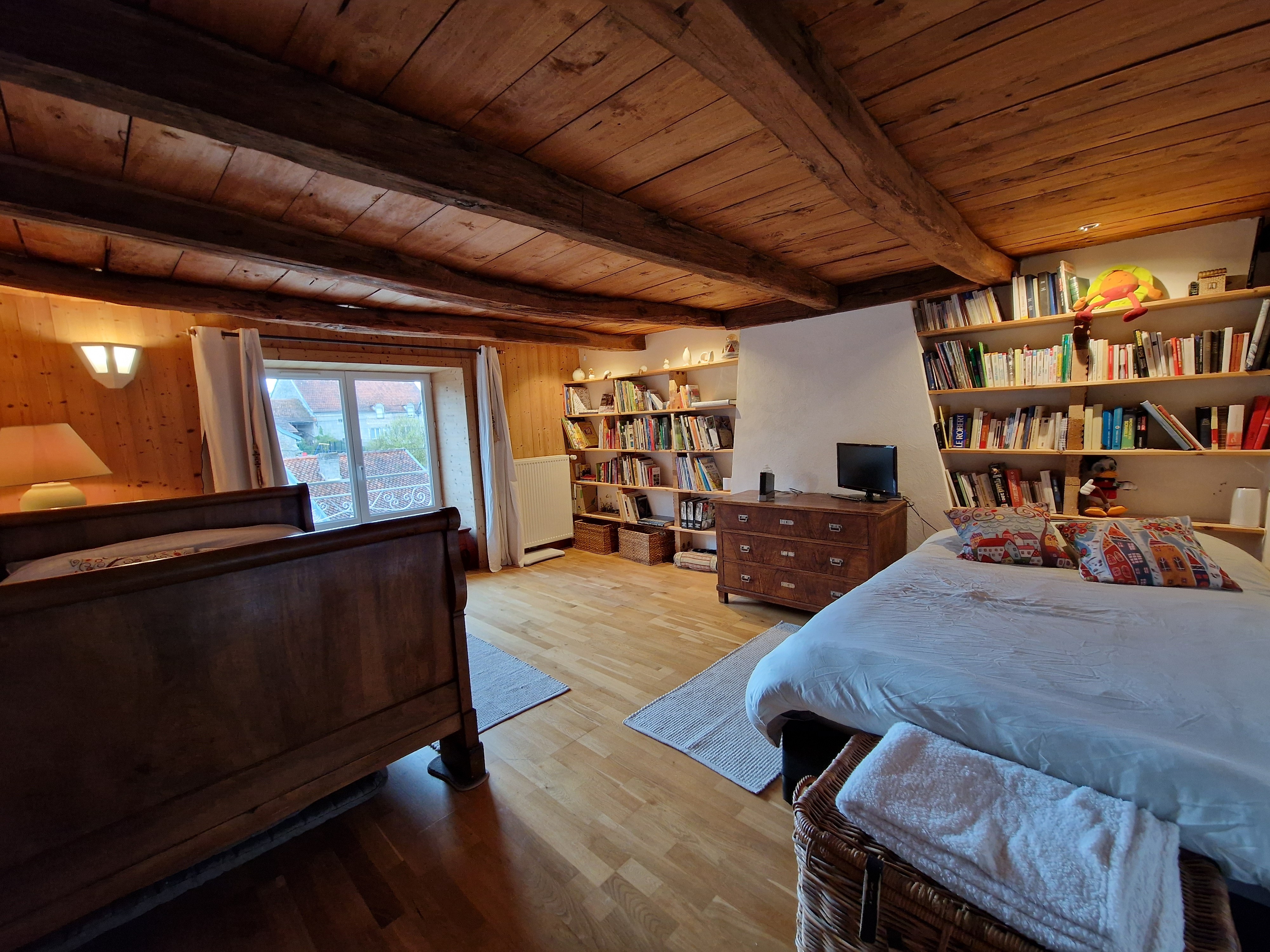 Chambre 2, 2 lits simple - Clos de la Créssonnière