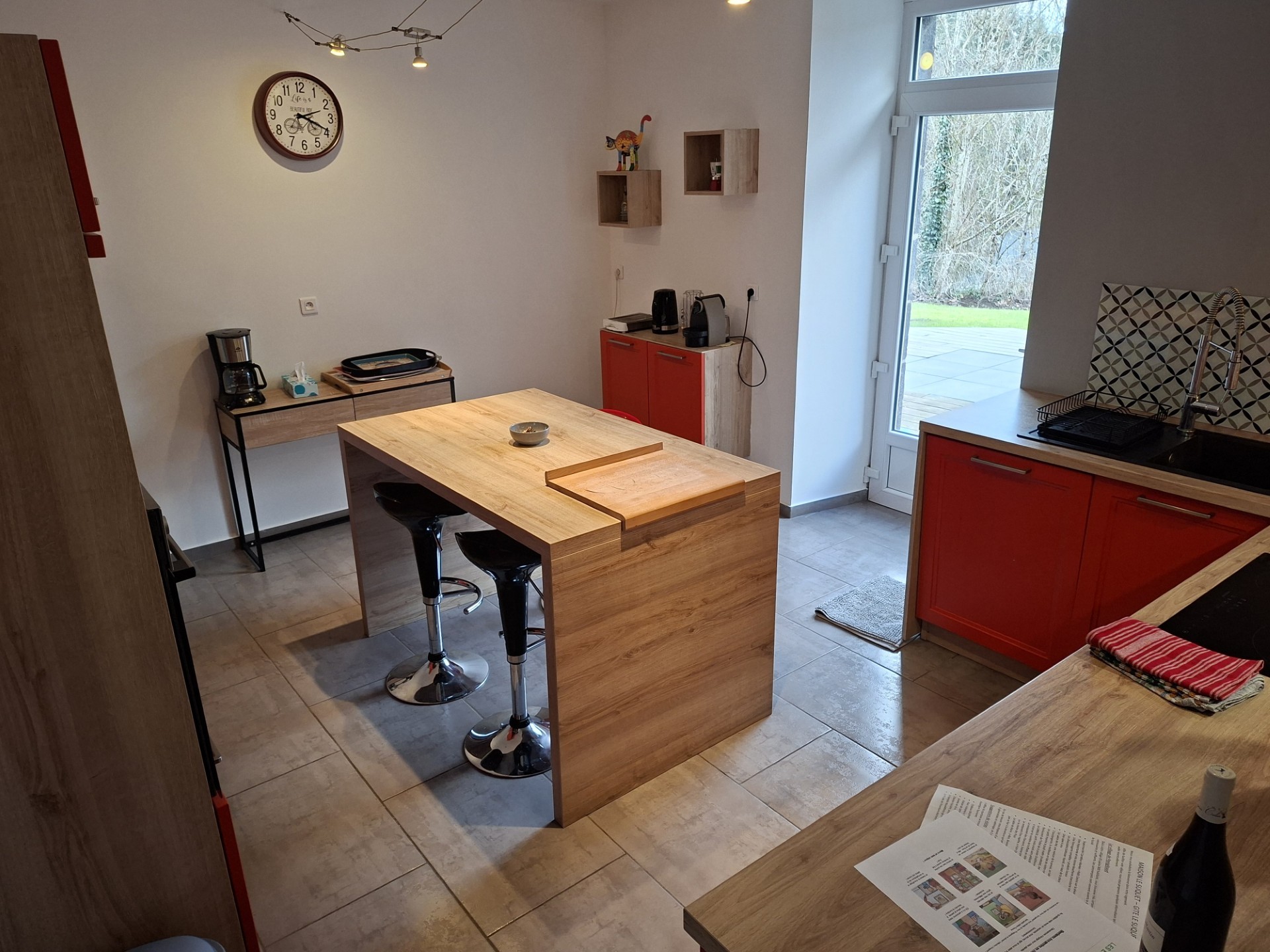 Maison "Le Suquet", Pontgibaud, Puy de Dôme : La cuisine