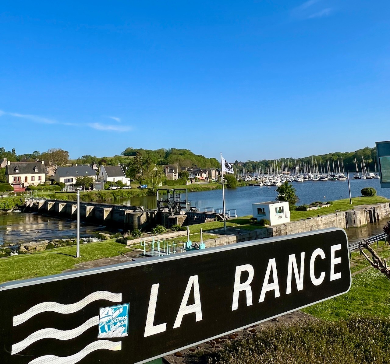 The River Rance at Lyvet Port