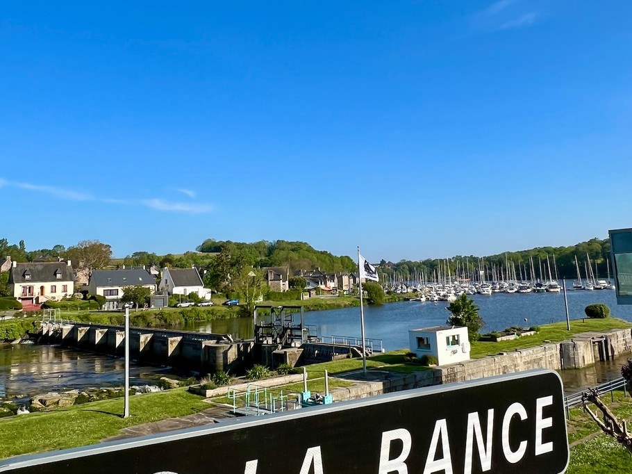 The River Rance at Lyvet Port