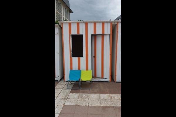 Cabine de plage de mi Juin à mi Septembre