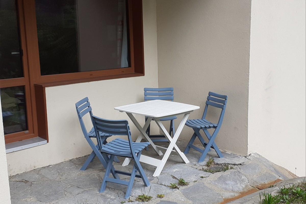 La terrasse de plein pied