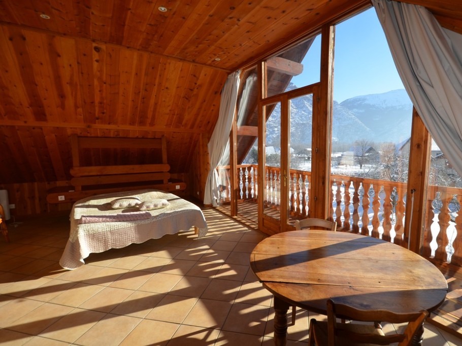 Les Petites Sources : chambre panoramique
