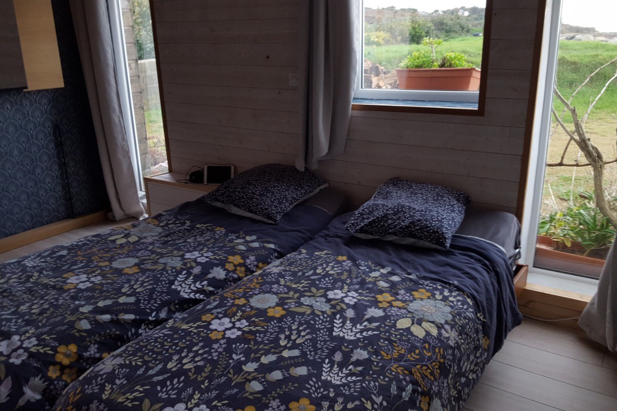 2 lits de 90 électriques Vue sur les 7 ÏLES