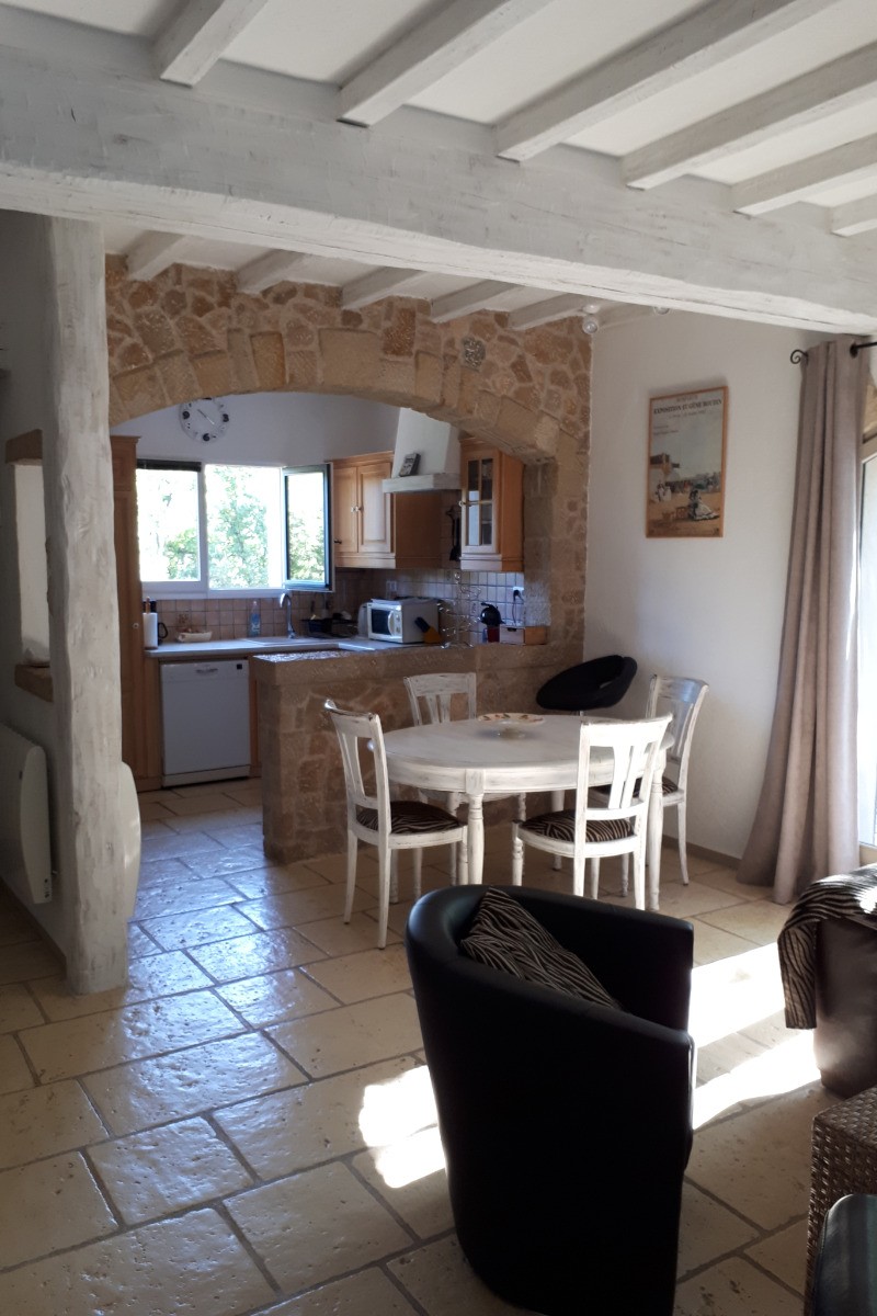 Côté repas et cuisine américaine, Clos de la Chesnaye à Mons (Var, Provence)