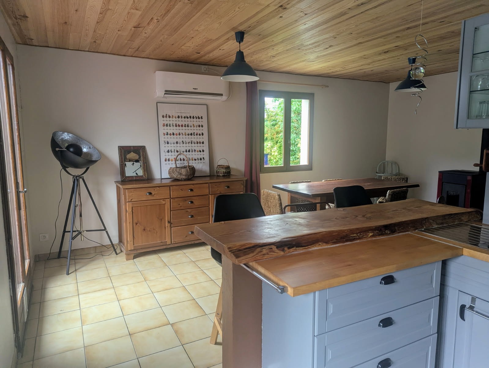 Maison d'Omélie - Pièce de vie