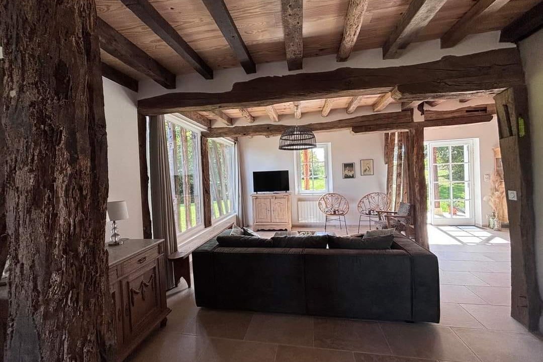 Gîte de Peyrucolle Salon