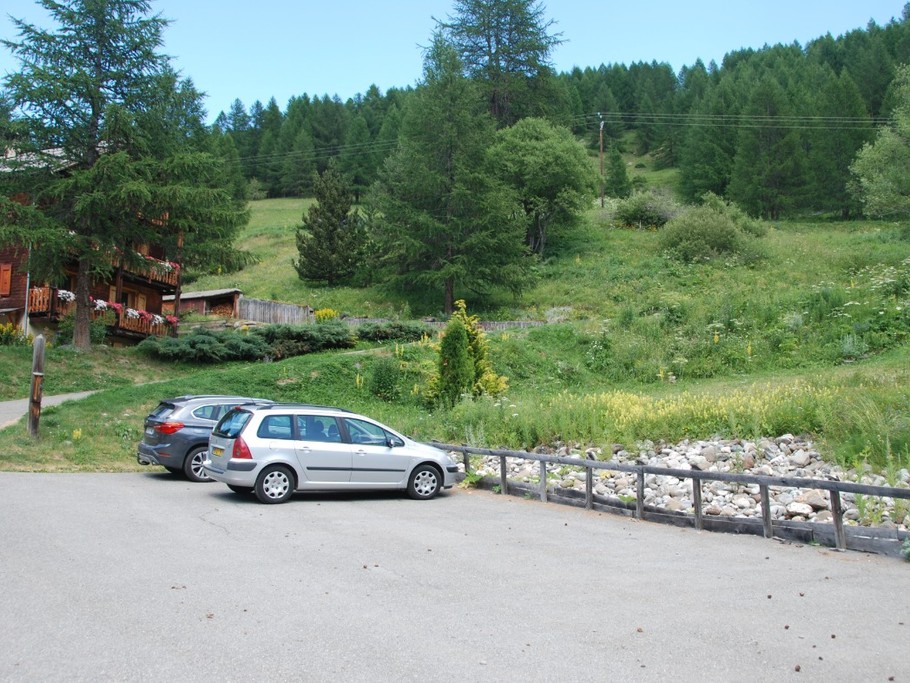 chalet le Lièvre Blanc- Saint Véran, parking privé