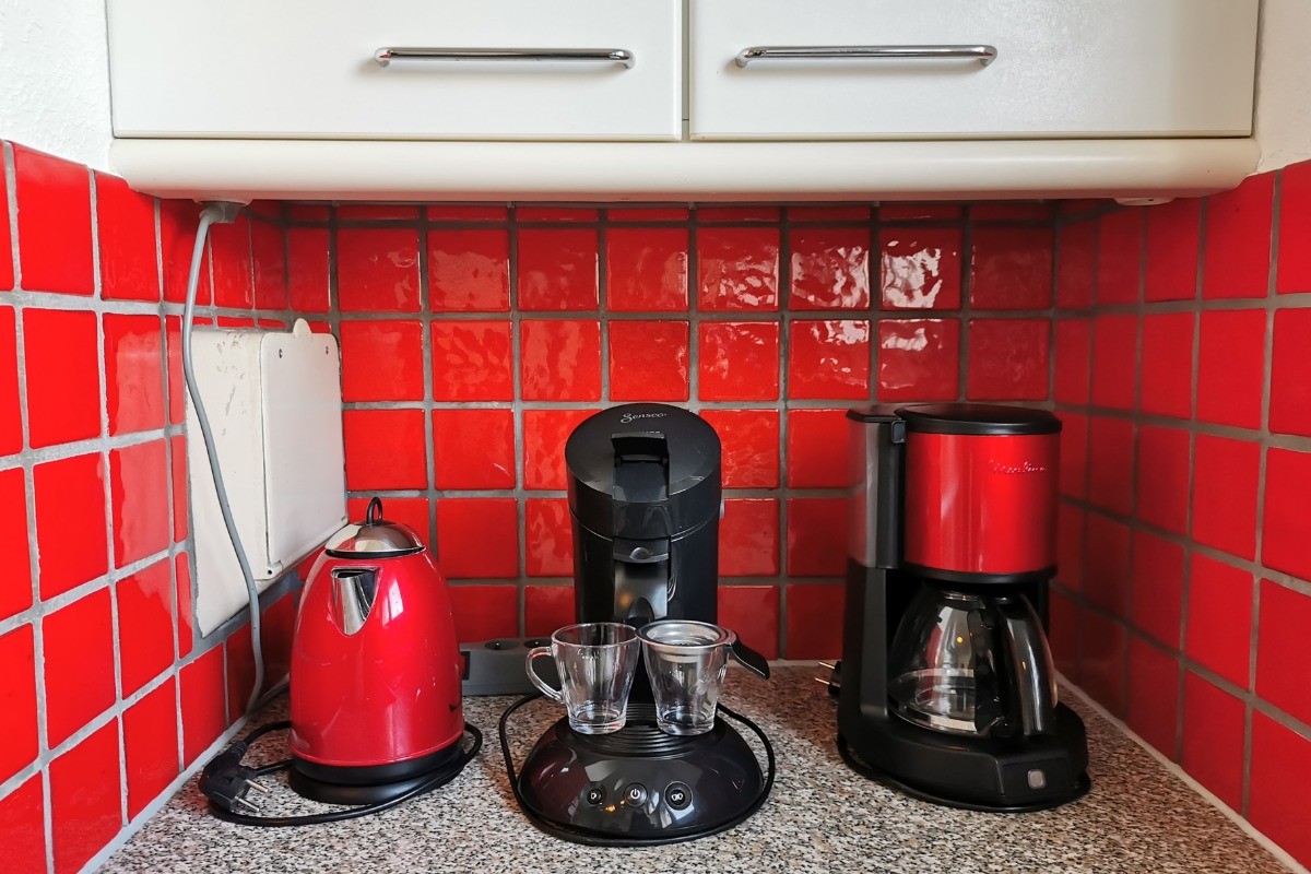 Cuisine indépendante équipée (coin petit déjeuner)