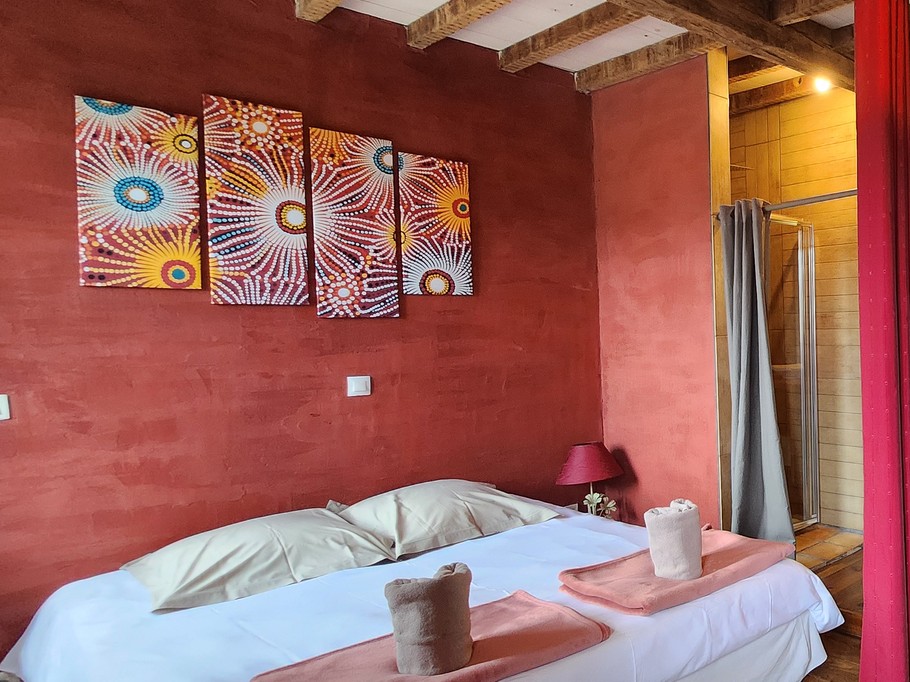 Chambre Bahloo, 3 lits 80 ou 1 lit 160 + 1 lit 80