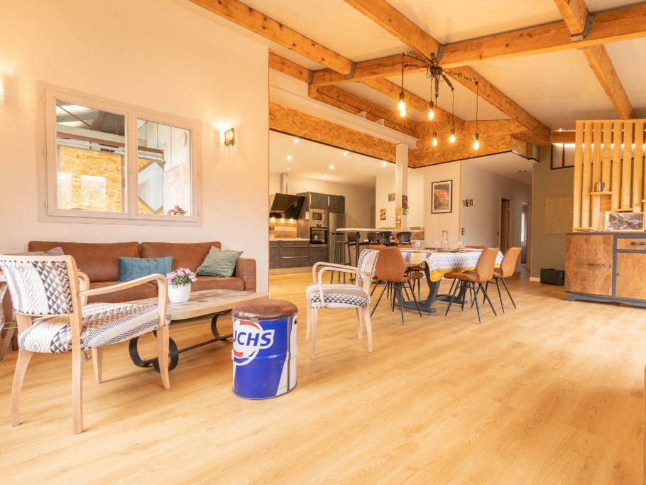 Salon/salle à manger
photo : Isa'bell photographie