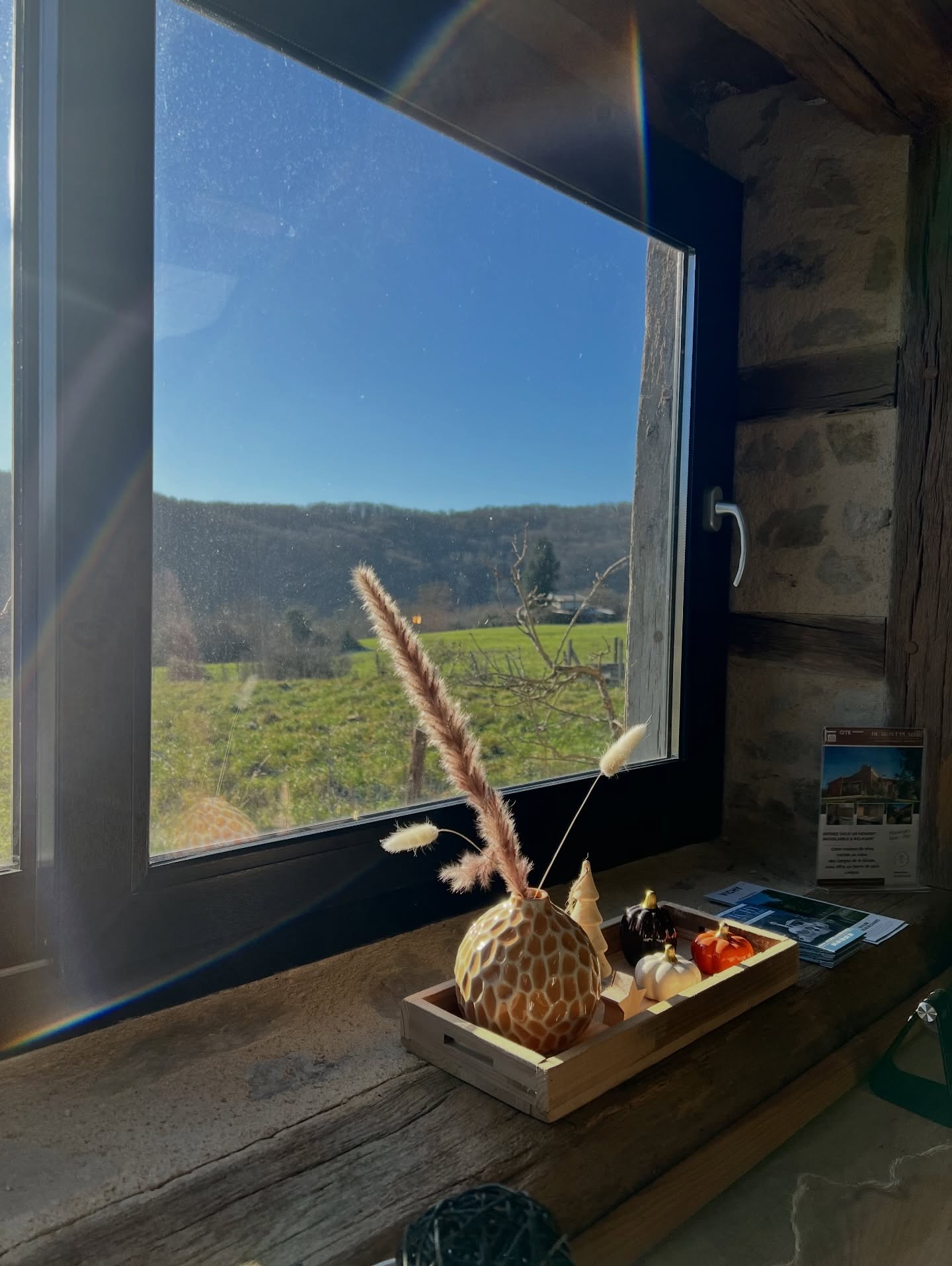 La vue sur la vallée de la Sioule