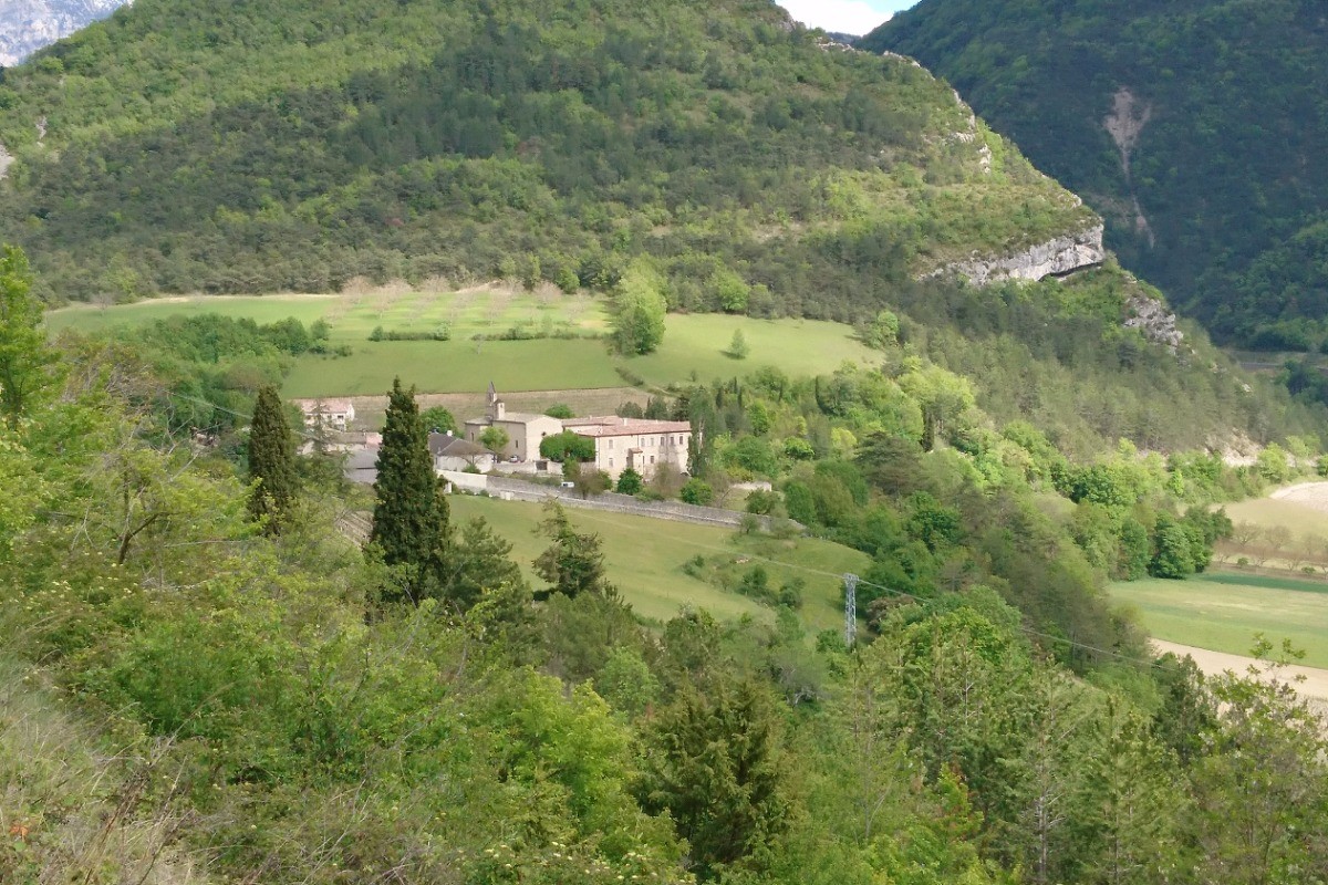 Vue du village de Sainte Croix
