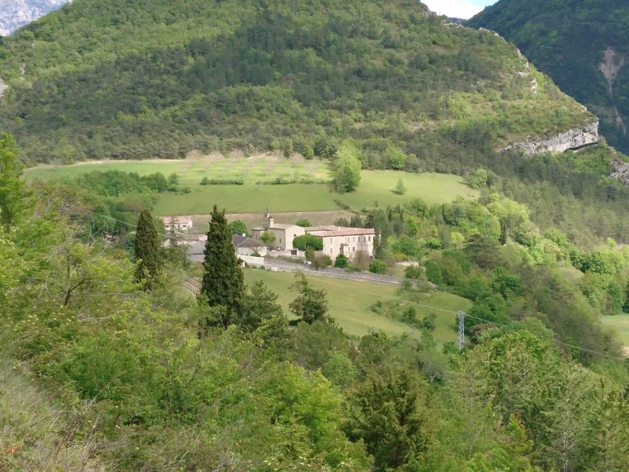 Vue du village de Sainte Croix