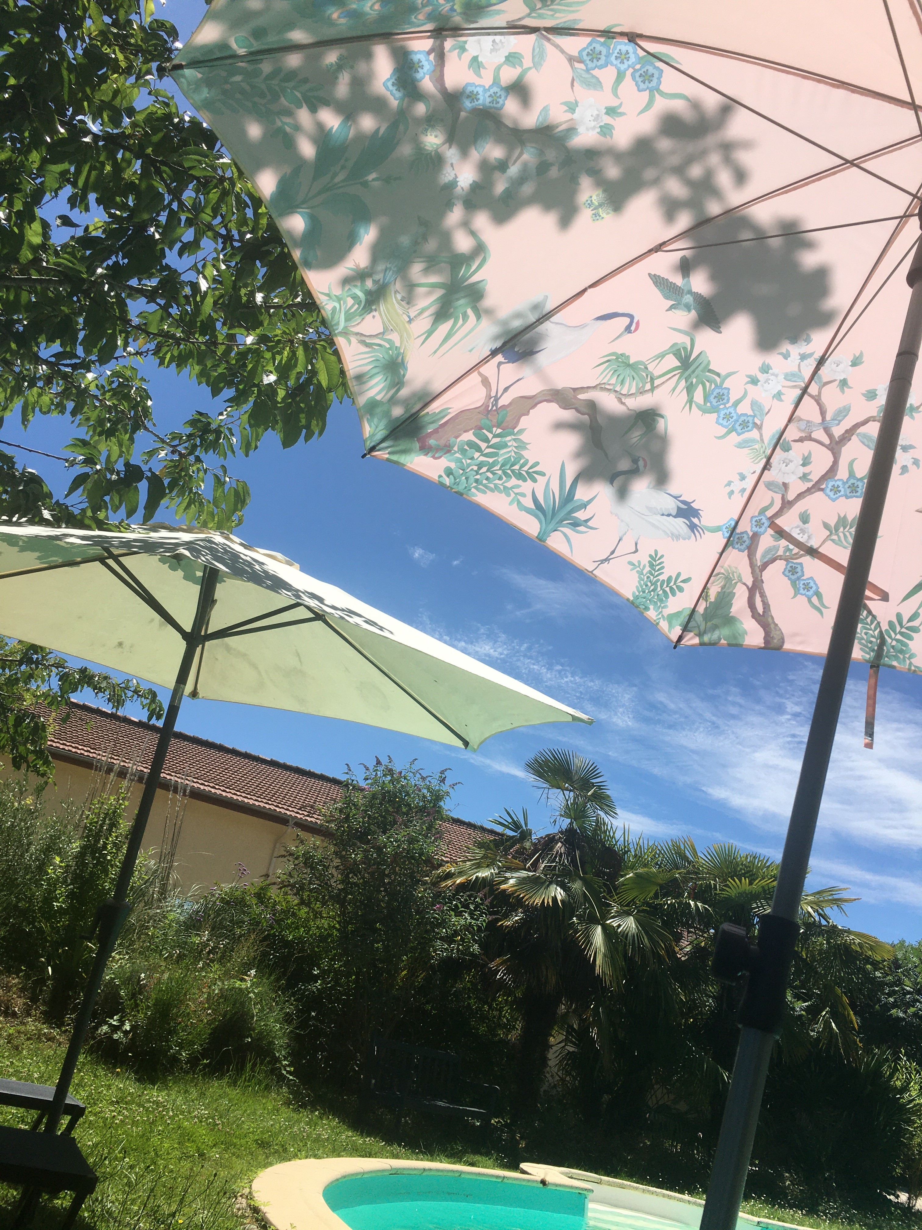 Autour de la piscine