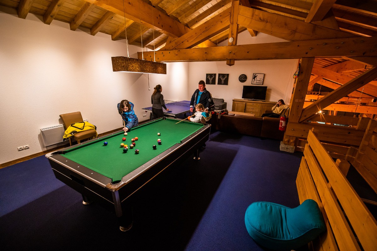 Tennis de Table, Billard, TV... il n'y a plus qu'a vous détendre