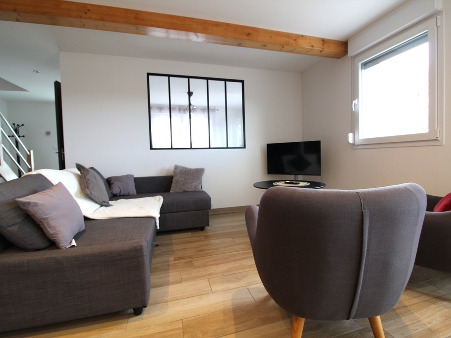 Espace salon - Chez Gigi et Malou Gîte Jonquille