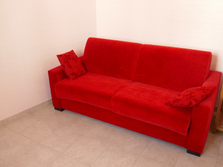 Chambre au RDC avec canapé convertible