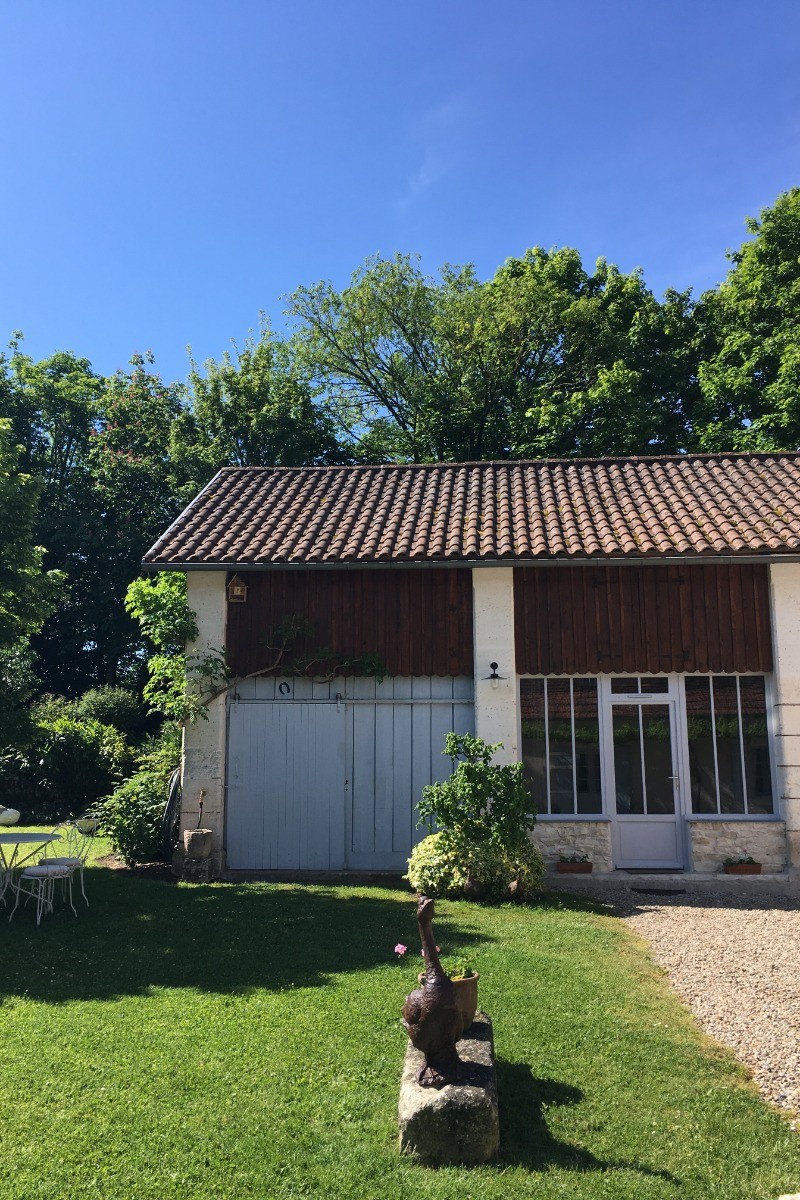 La vue du jardin