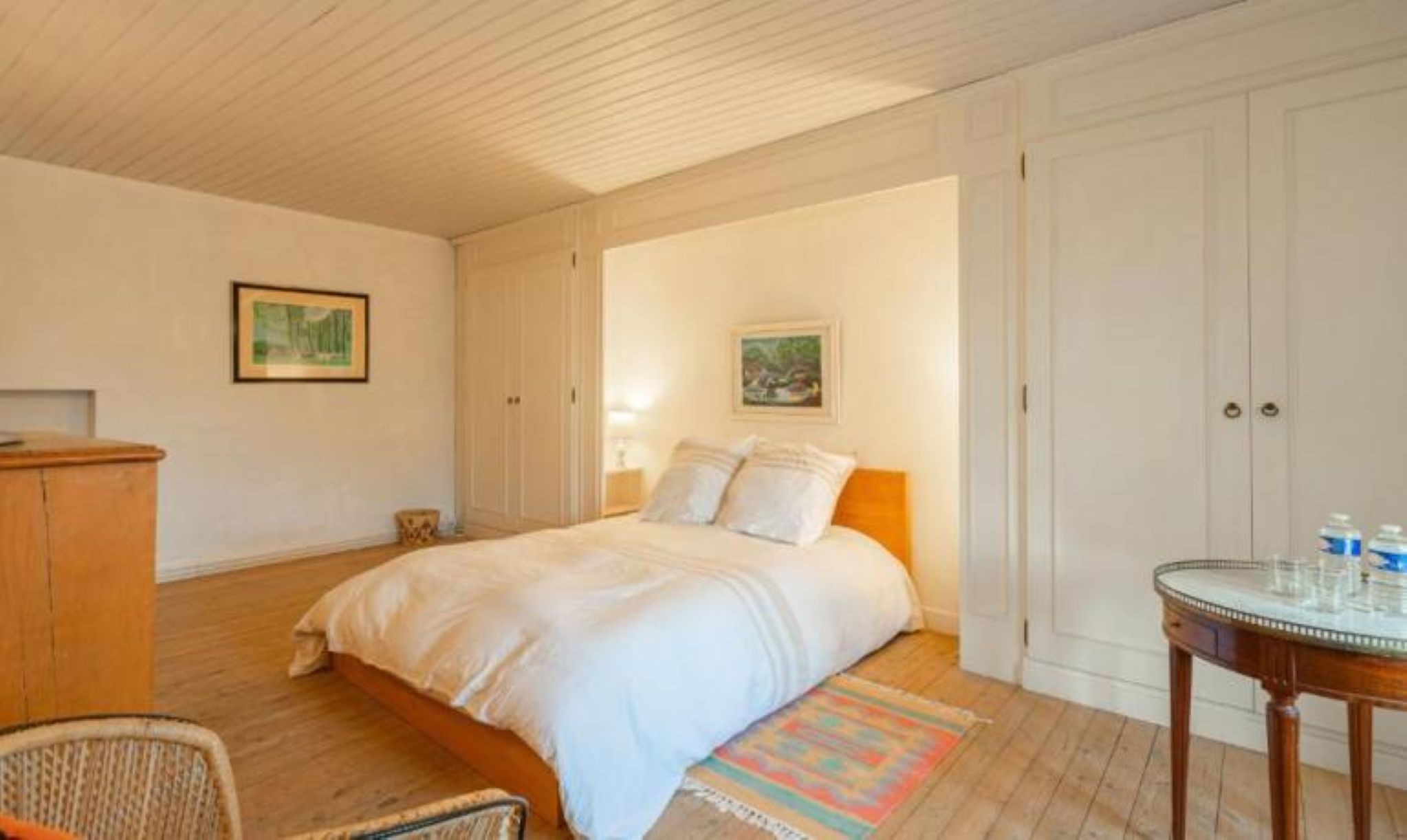 Chambre Daniel Gareshé pour 2 personnes au 1er étage de la Maison Gareshé en Charente maritime