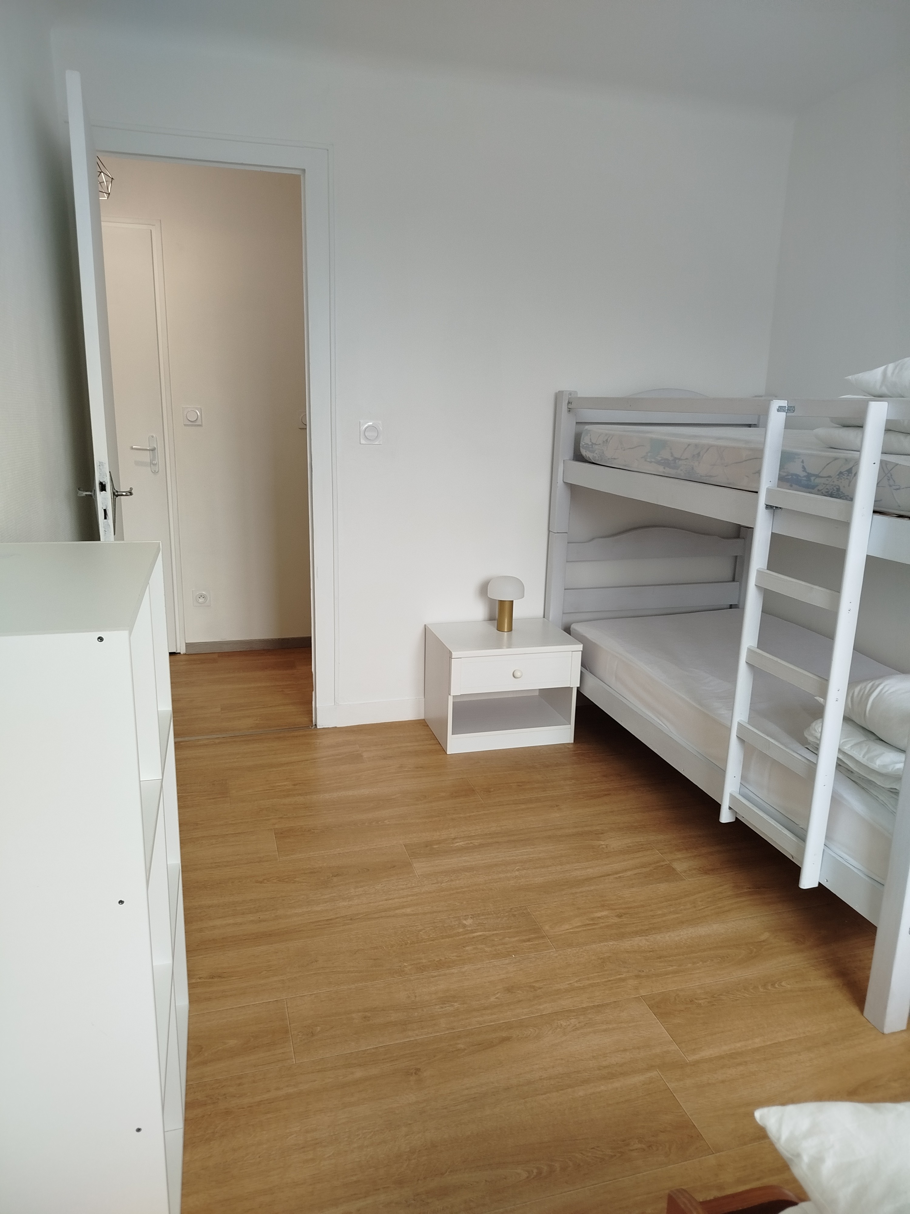 chambre 3 couchages dont 1 lit sperposé