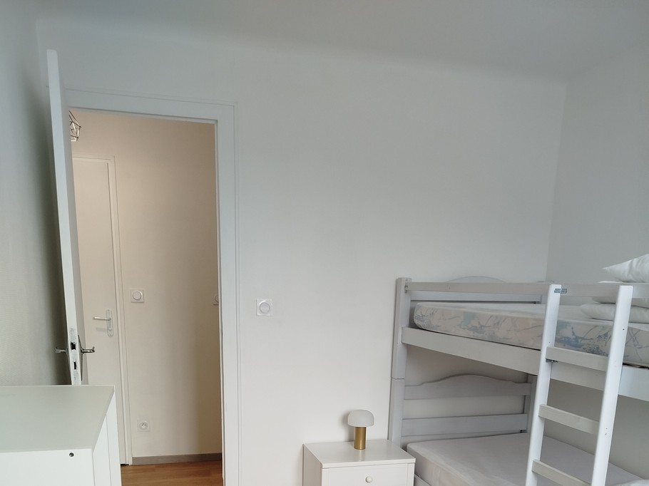 chambre 3 couchages dont 1 lit sperposé