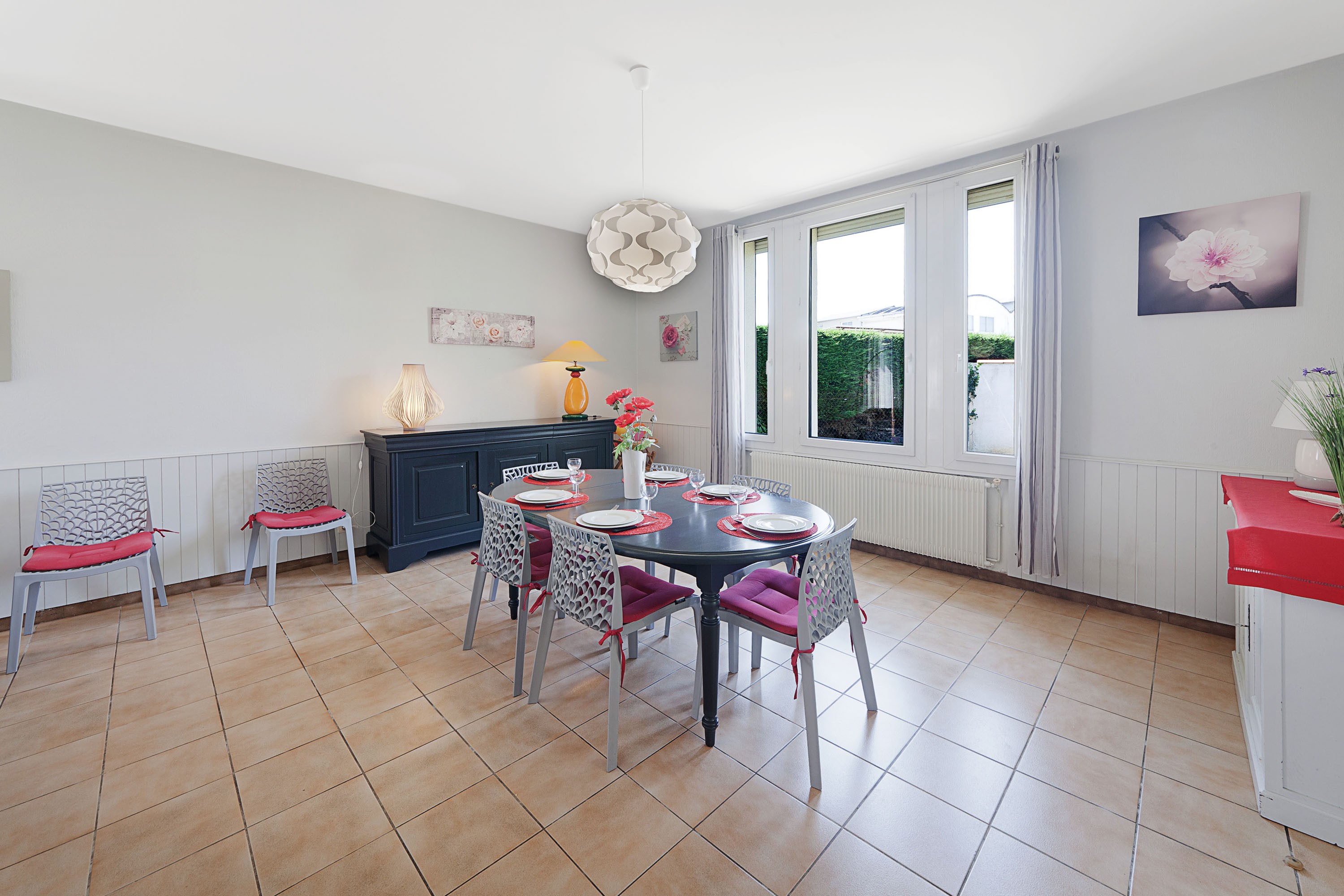 Gîte Clévacances Le Tilleul à Castres en Midi Pyrénées -Sud Ouest. Salle à manger