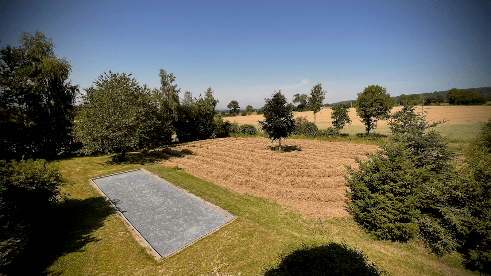 Terrain de pétanque