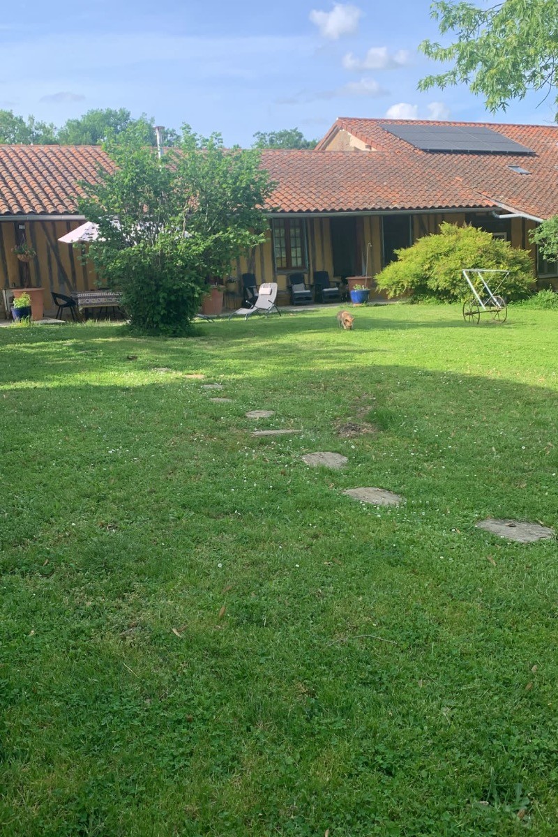 Jardin devant le cottage