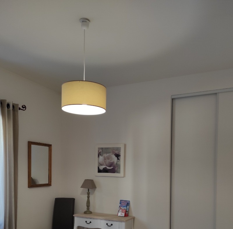 deuxième chambre 2 lits en dimension 90cm