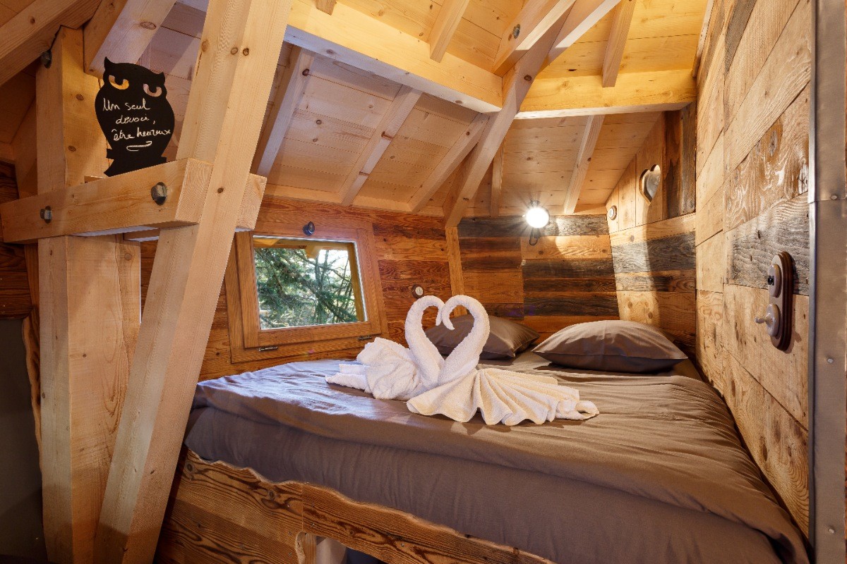 Intérieur cabane "La Bordée"