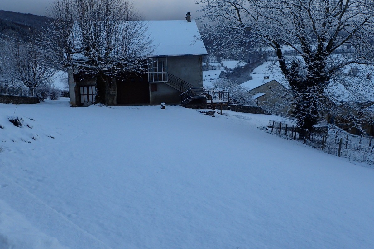 Gite d'Appolline le gite en hiver