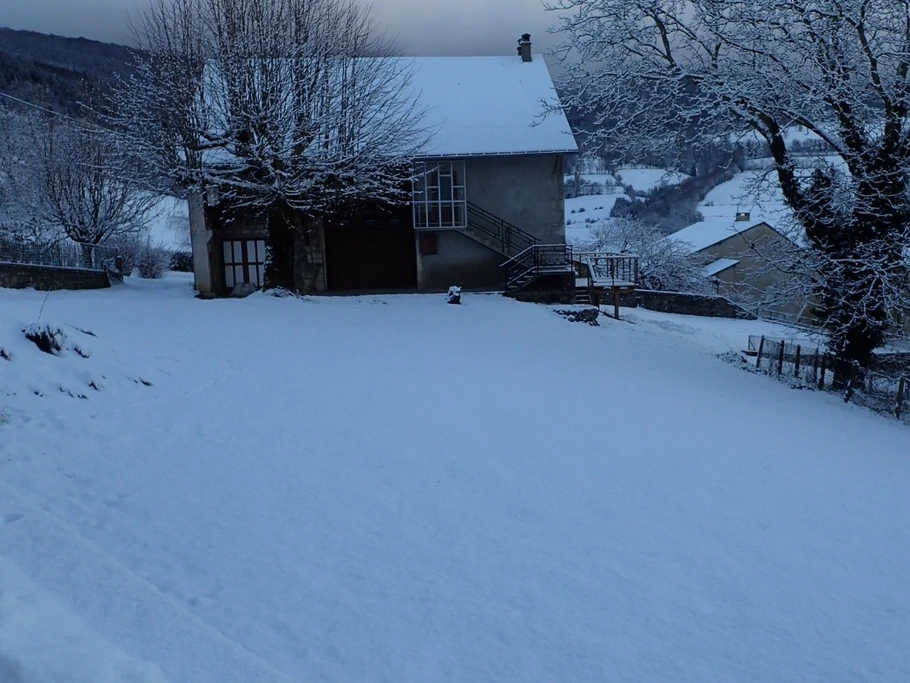 Gite d'Appolline le gite en hiver