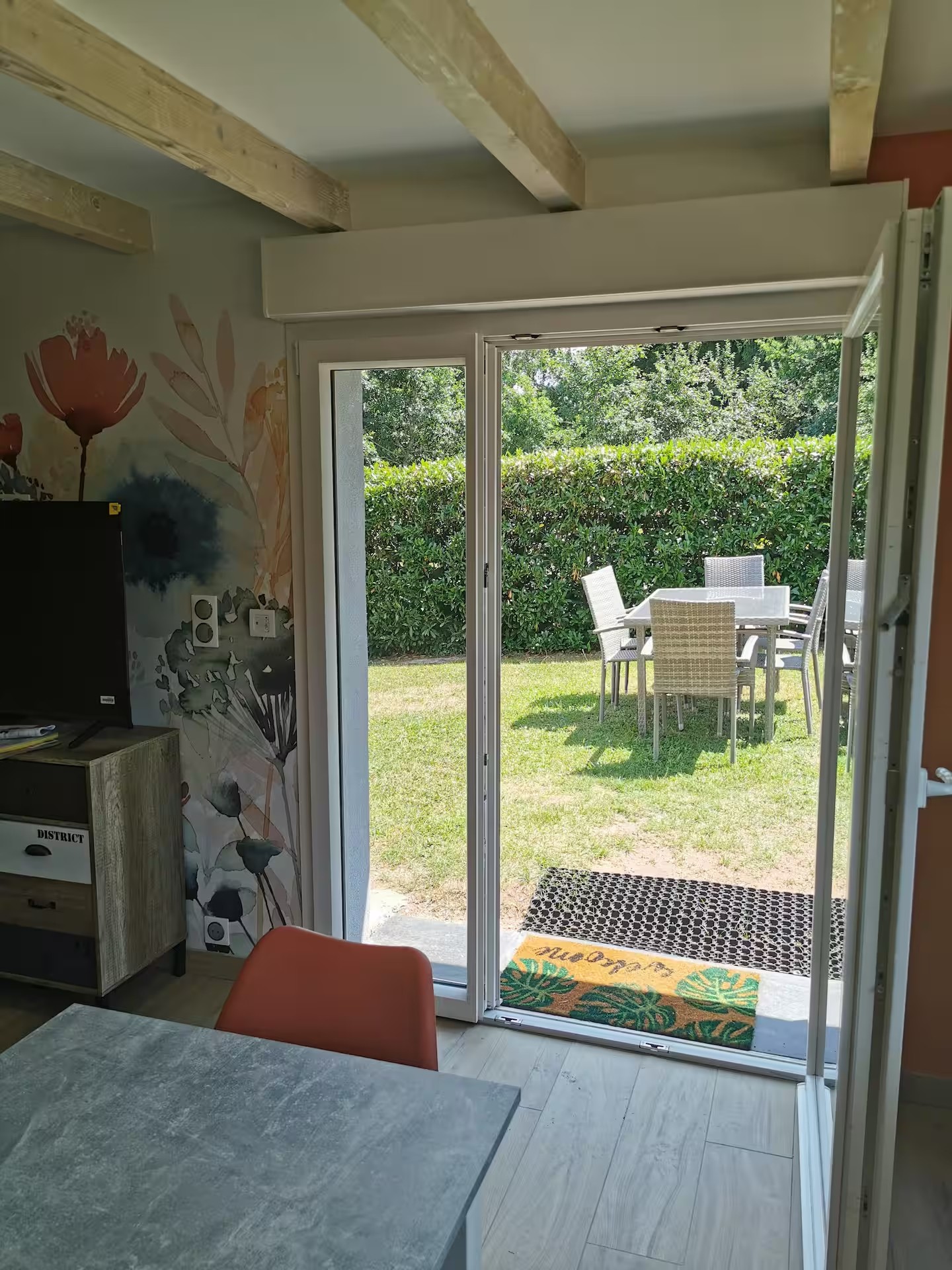 Jardin - Gîte l'Ancre Jaune - Moyenmoutier