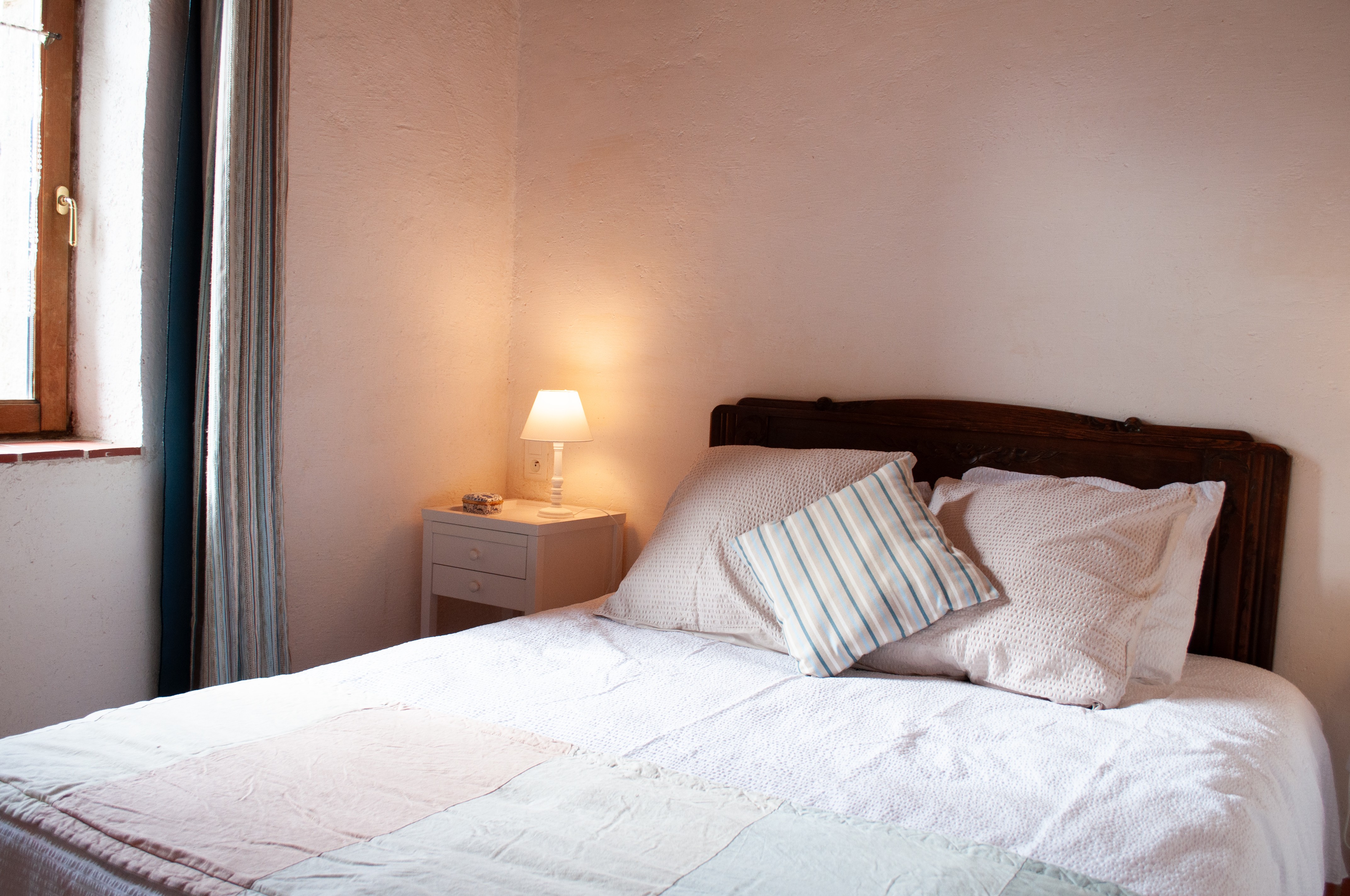 The ground floor bedroom