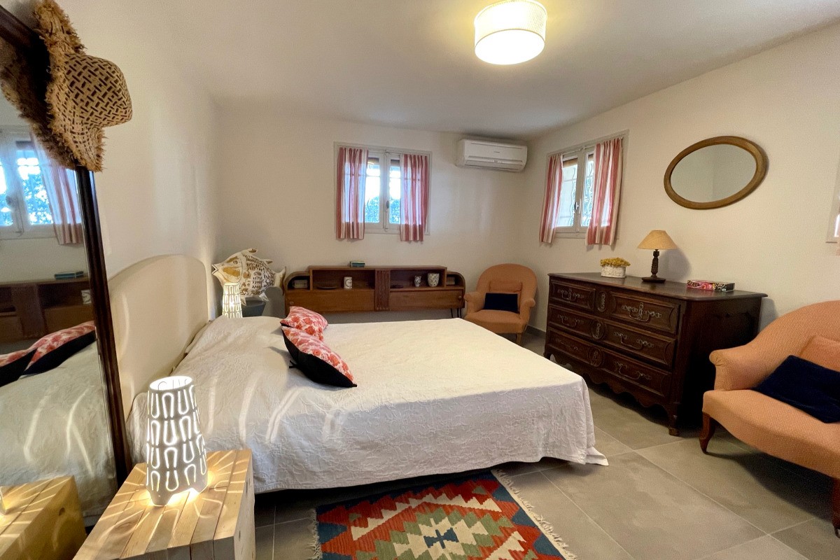 Chambre double - rez de jardin