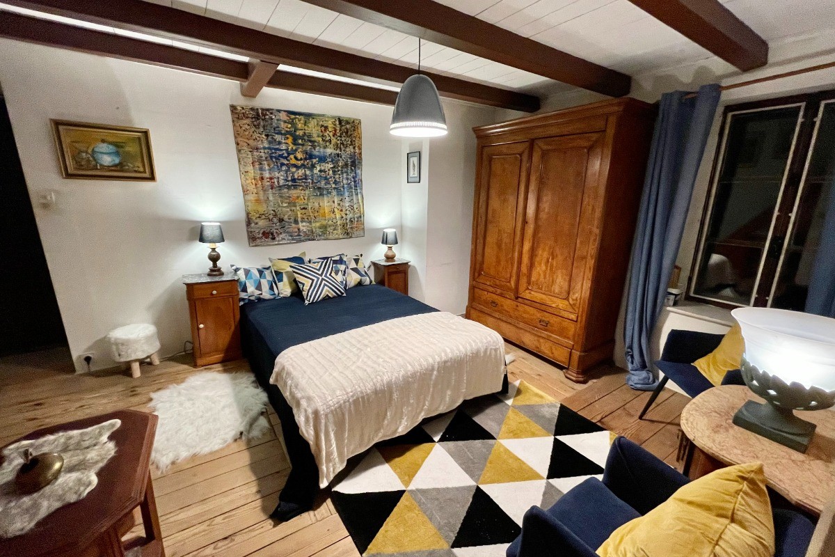 Chambre 3 lit double étage
