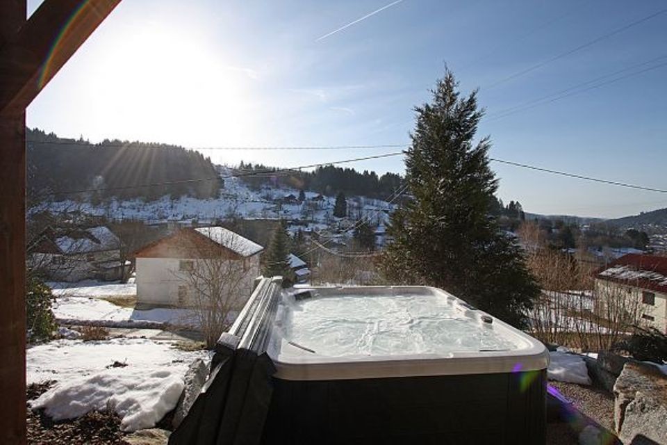faire un jaccuzzi sous la neige