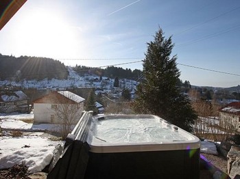 faire un jaccuzzi sous la neige