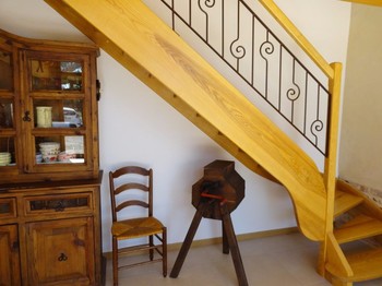 Ferme Passion - Accès chambres étage