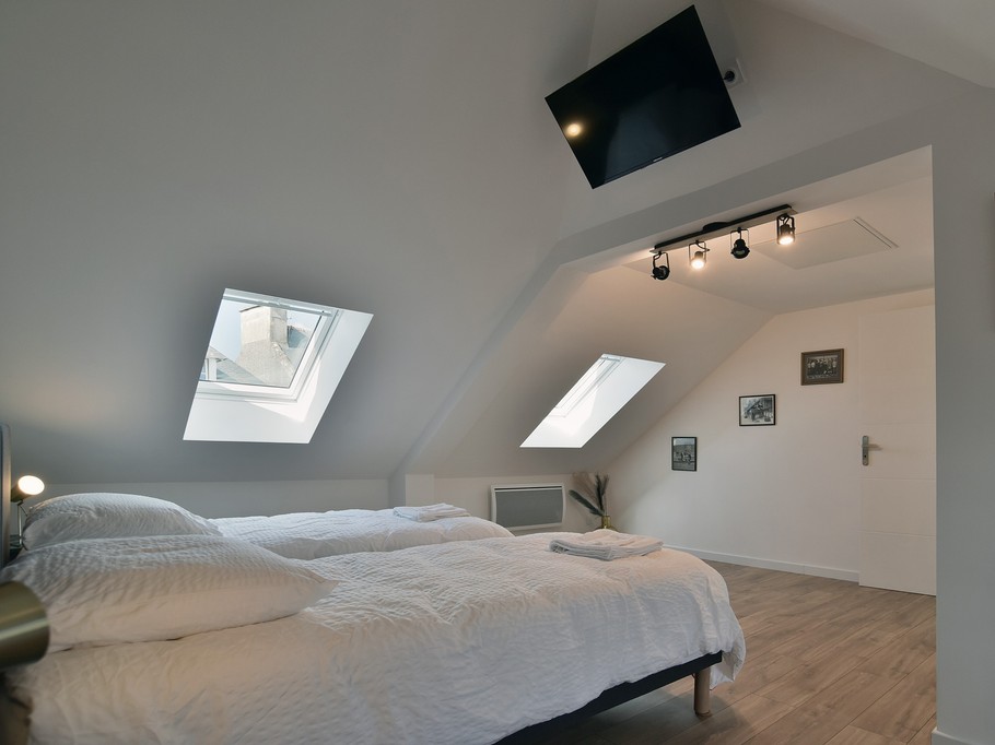 Chambre 2e étage / 2 lits en 90