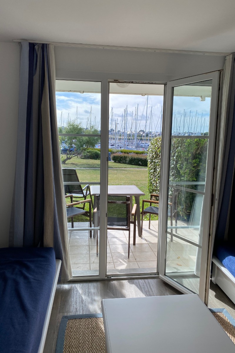vue sur la terrasse
