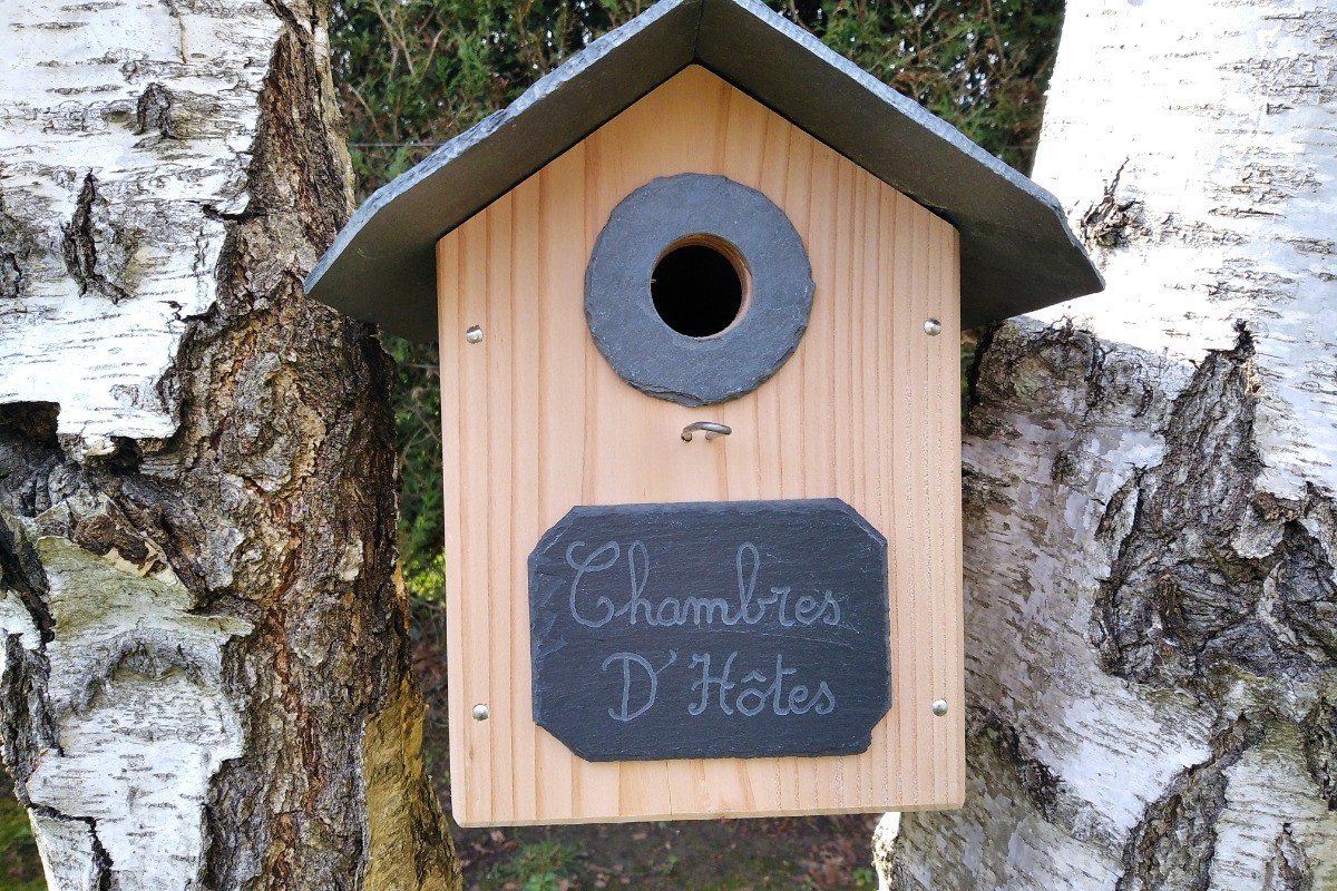 Chambre d'hôtes dans la verdure