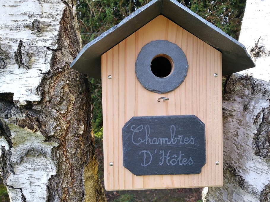Chambre d'hôtes dans la verdure
