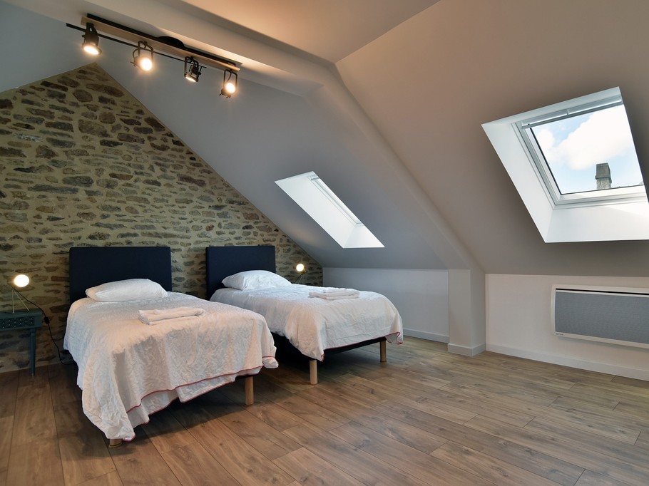 Chambre 2è étage / 2 lits en 90