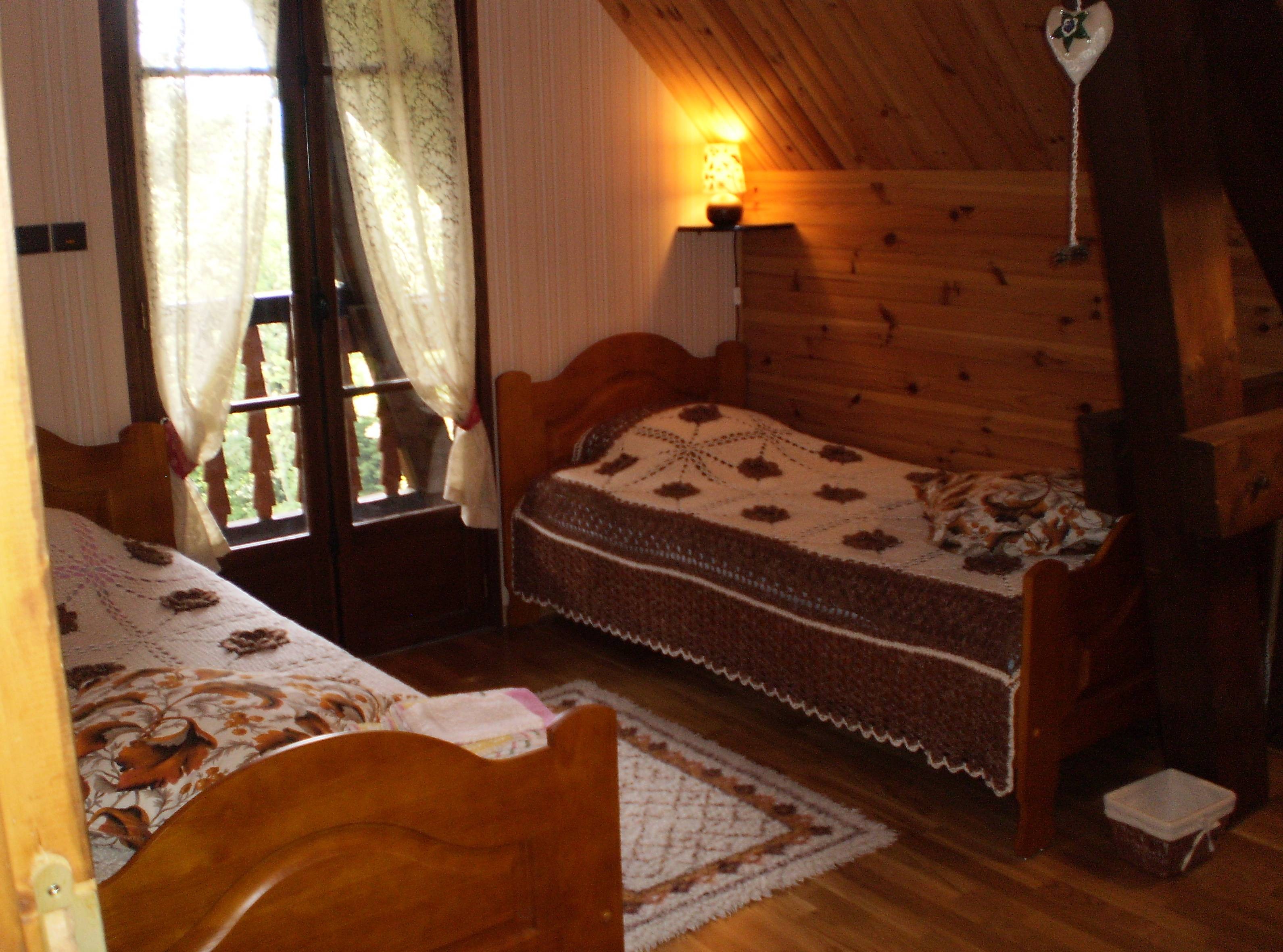 Chambre 2 lits 90 x 200