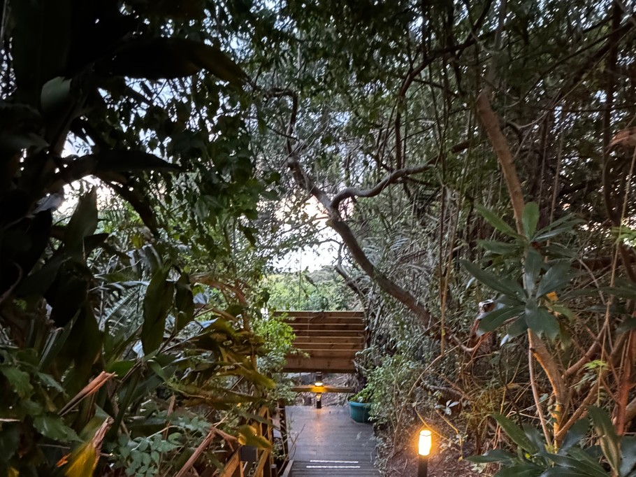 Acces depuis parking