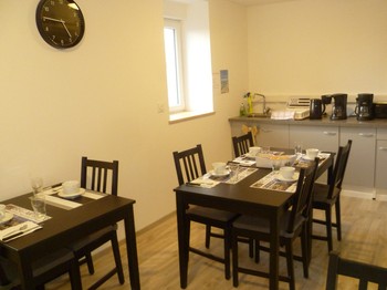 Espace petit-déjeuner