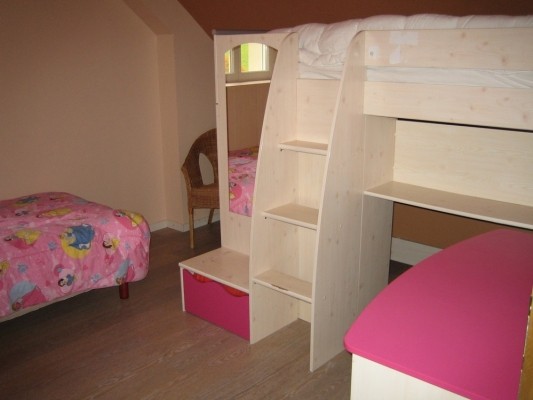 chambre  pour enfants avec lit mezanine